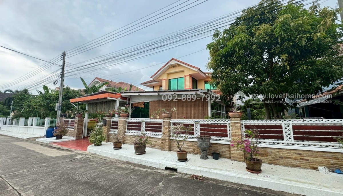 ขายบ้านเดี่ยว 2 ชั้น หมู่บ้านสาริน สายลม พระราม2 ซอยเจษฎาวิถี พื้นที่ 81 ตรว. ตกแต่งสวยพร้อมอยู่ ราคาถูกมาก ใกล้ตลาดสดมหาชัยเมืองใหม่