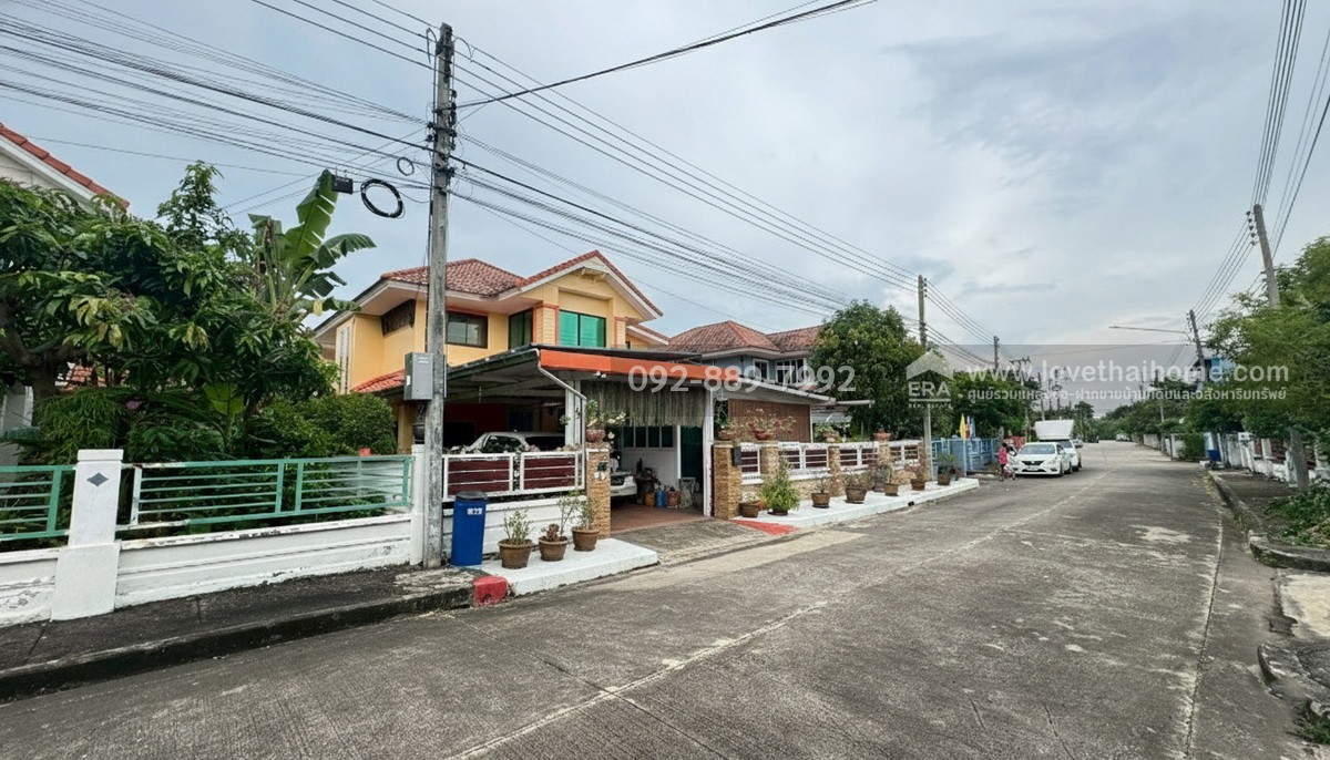 ขายบ้านเดี่ยว 2 ชั้น หมู่บ้านสาริน สายลม พระราม2 ซอยเจษฎาวิถี พื้นที่ 81 ตรว. ตกแต่งสวยพร้อมอยู่ ราคาถูกมาก ใกล้ตลาดสดมหาชัยเมืองใหม่