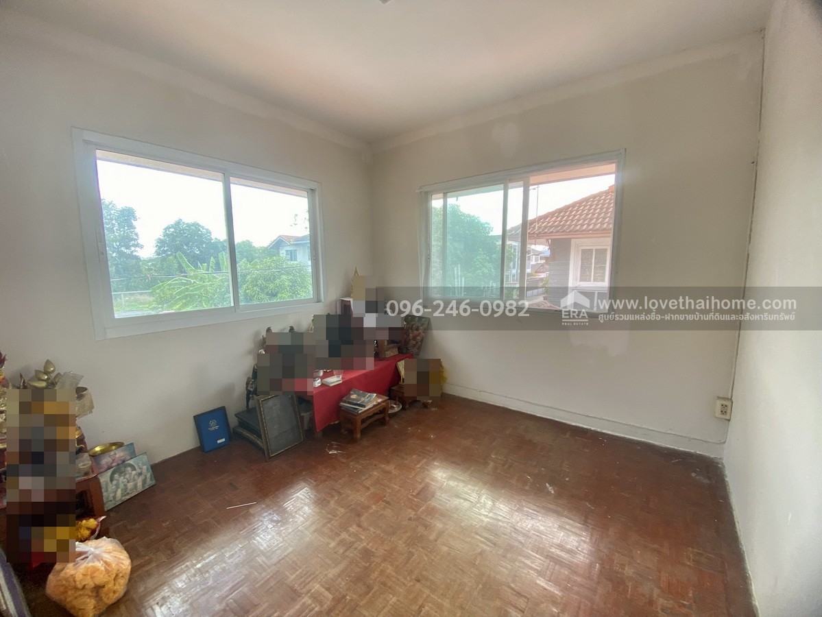 ขายทาวน์เฮ้าส์บ้านพฤกษา 11 รังสิต-นครนายก คลอง 3 ปทุมธานี หลังริม 31.9 ตร.วา รีโนเวทบางส่วน ทำเลดีต้นหมู่บ้าน