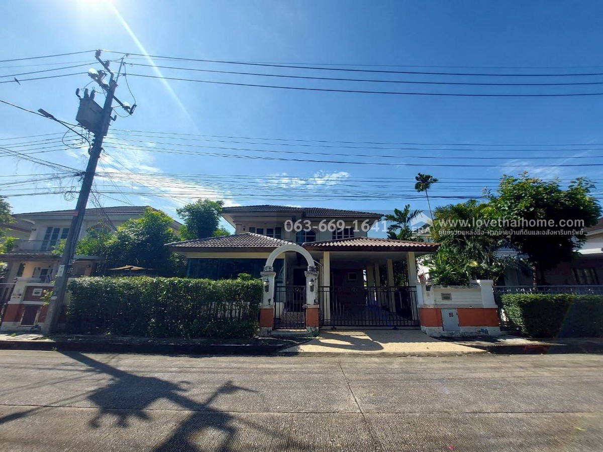 ขายด่วนบ้านเดี่ยว ชัยพฤกษ์ 1 คุ้มเกล้า-สุวินทวงศ์ 66.4 ตร.ว. ทำเลดีเยี่ยม ใกล้สนามบินสุวรรณภูมิ และ Airport Link คุ้มค่าที่สุดในโซนคุ้มเกล้า