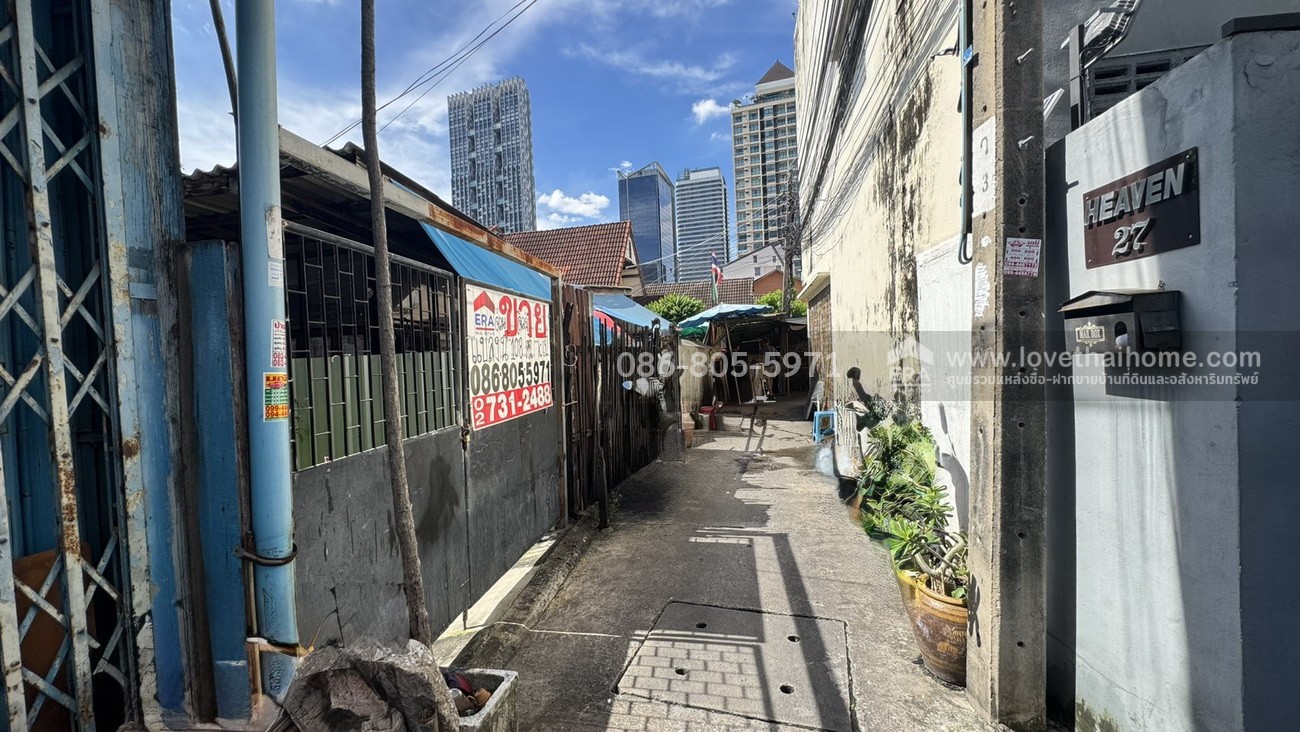 ขายที่ดิน ซอยสวนพลู 1 (เชื่อมต่อ ถ.นราธิวาสราชนครินทร์ 11-สาทร 3-พระราม 4-สีลม) 108 ตร.วา ใกล้ BTS ช่องนนทรี เหมาะแก่การลงทุน