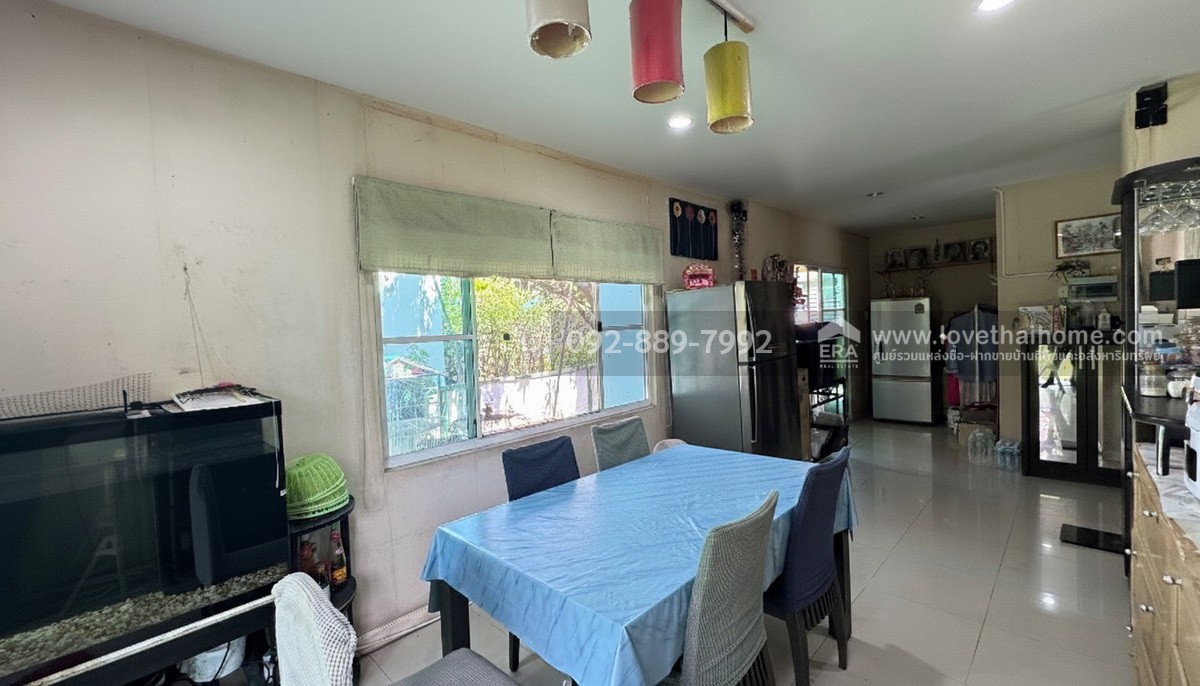 ขายบ้านเดี่ยว 2 ชั้น หมู่บ้านสารินซิตี้ บ้านเฉลียงจันทร์ พระราม2 ซอยเจษฎาวิถี พื้นที่ 145.7 ตรว. พร้อมอยู่ ราคาถูกที่สุดในโครงการ ใกล้ตลาดสดมหาชัยเมืองใหม่