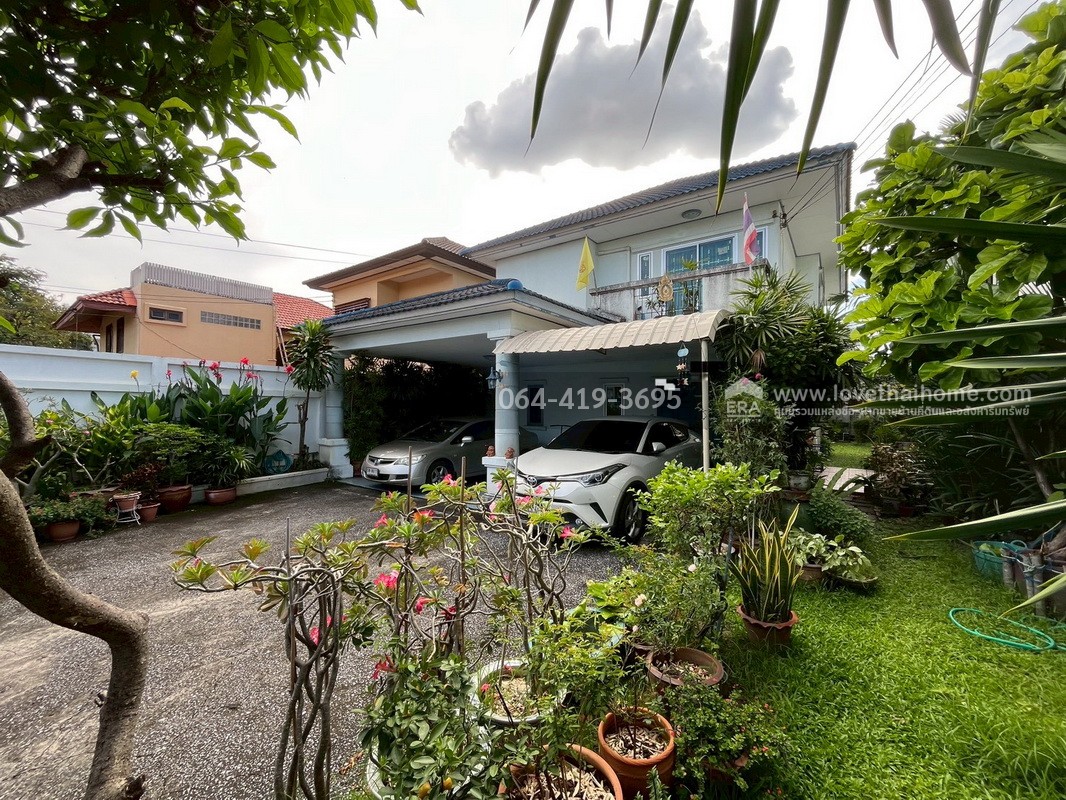 ขายบ้านเดี่ยว 2 ชั้น ซอยวิภาวดี-รังสิต20 หลังการบินไทย (สนญ.) พื้นที่ 85.5 ตรว. ทำเลดีมาก การเดินทางสะดวก ใกล้ร.ร.นานาชาติแย้มสะอาด