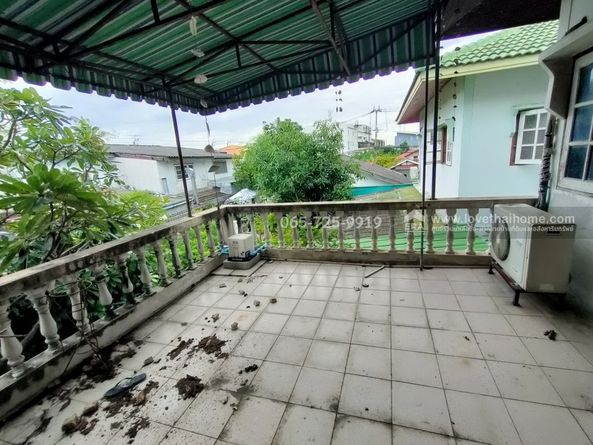 ขายบ้านเดี่ยว หมู่บ้านบูรพา 12 ดอนเมือง-สรงประภา ซ.วัดเวฬุวนาราม 14 พื้นที่ 81 ตร.วา ทำเลดี ใกล้สนามบินดอนเมือง และอิมแพคเมืองทองธานี