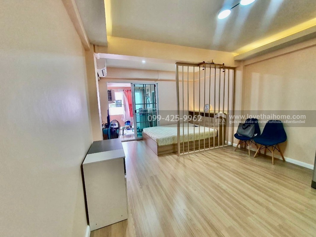 ขายคอนโด อินทราวิว คอนโดทาวน์ ซ.พระยาสุเรนทร์ 19 พื้นที่ 27.25 ตร.ม. ชั้น 7 ห้องตกแต่งใหม่พร้อมอยู่ แถมแอร์และเฟอร์นิเจอร์ครบ