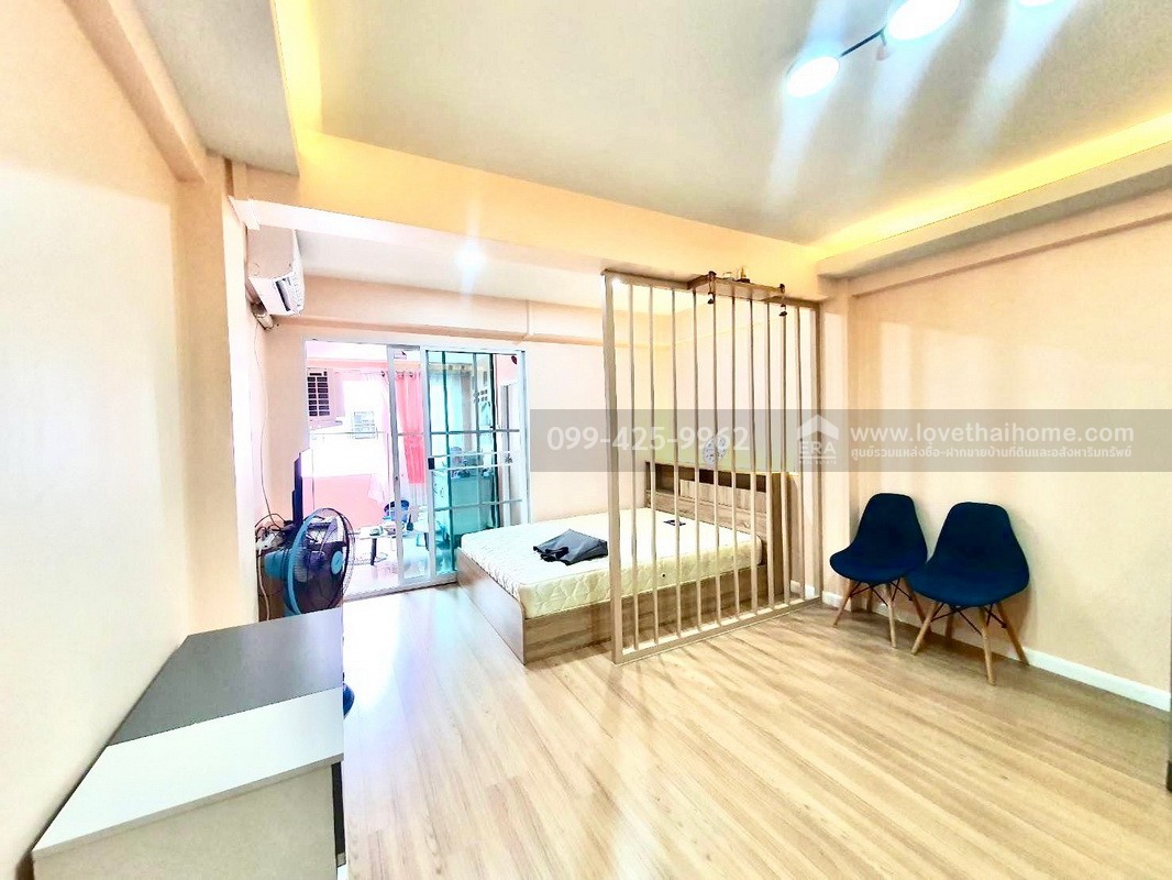 ขายคอนโด อินทราวิว คอนโดทาวน์ ซ.พระยาสุเรนทร์ 19 พื้นที่ 27.25 ตร.ม. ชั้น 7 ห้องตกแต่งใหม่พร้อมอยู่ แถมแอร์และเฟอร์นิเจอร์ครบ