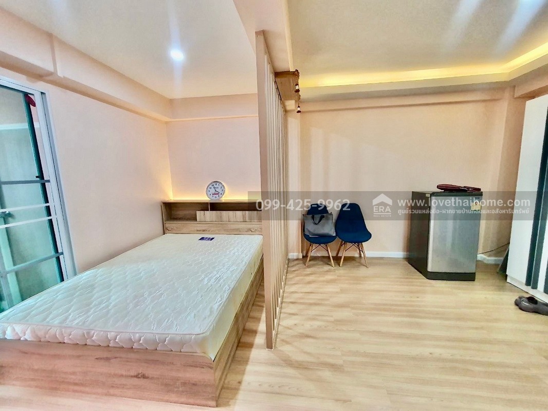 ขายคอนโด อินทราวิว คอนโดทาวน์ ซ.พระยาสุเรนทร์ 19 พื้นที่ 27.25 ตร.ม. ชั้น 7 ห้องตกแต่งใหม่พร้อมอยู่ แถมแอร์และเฟอร์นิเจอร์ครบ