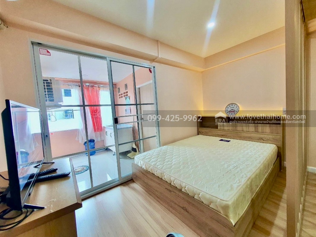 ขายคอนโด อินทราวิว คอนโดทาวน์ ซ.พระยาสุเรนทร์ 19 พื้นที่ 27.25 ตร.ม. ชั้น 7 ห้องตกแต่งใหม่พร้อมอยู่ แถมแอร์และเฟอร์นิเจอร์ครบ