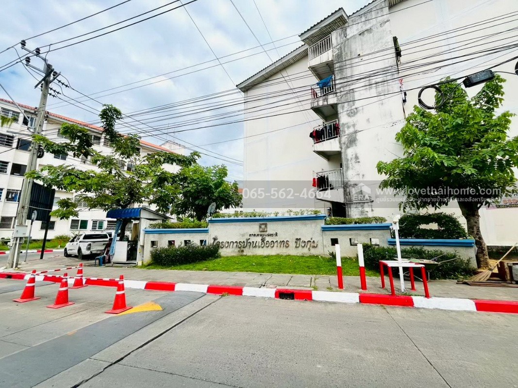 ขายบ้านเอื้ออาทรบึงกุ่ม5 เสรีไทย43 บึงกุ่ม พื้นที่ 33.25 ตรม. ราคา 590,000 บาท ใกล้สำนักงานเขตบึงกุ่ม