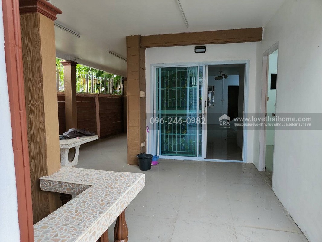 ขายทาวน์เฮ้าส์ บางกรวย-ไทรน้อย บ้านพฤกษา 38/1 ชัยพฤกษ์-วงแหวนฯ ใกล้ MRT คลองบางไผ่ หลังริม 27 ตรว. ซอย 11 รีโนเวททั้งหลัง