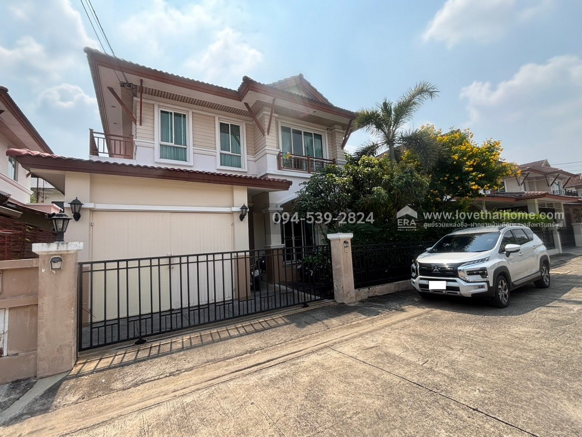 ขายบ้านเดี่ยว รามอินทรา65 แยก2 หมู่บ้านสวนผึ้ง-บางเขน พื้นที่ 61.9 ตร.วา ขายถูก ทำเลดี ใกล้รถไฟฟ้าสายสีชมพู-สถานีวัชรพล และทางด่วนพิเศษฉลองรัช