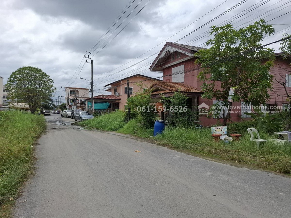 ขายที่ดินสายไหม57 เข้าซอยเพียง 80 เมตร(ซ้ายมือ) 24ตร.วา เหมาะสร้างบ้านอยู่อาศัย ทำเลดีมากๆ (หน้ากว้าง 6.5 ม. ลึก 14.5 ม.)