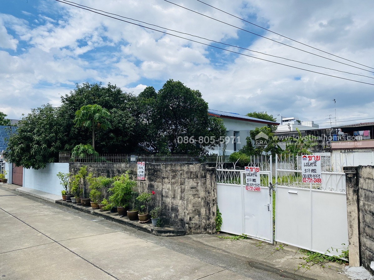 ขายที่ดิน นวมินทร์81 แยก1 (ม.โชคชัยคลองจั่น) บางกะปิ-คลองจั่น พื้นที่ 108 ตรว. เหมาะสร้างบ้านพักอาศัย ทำเลแบบนี้หายากแล้ว ราคาต่อได้ได้อีก