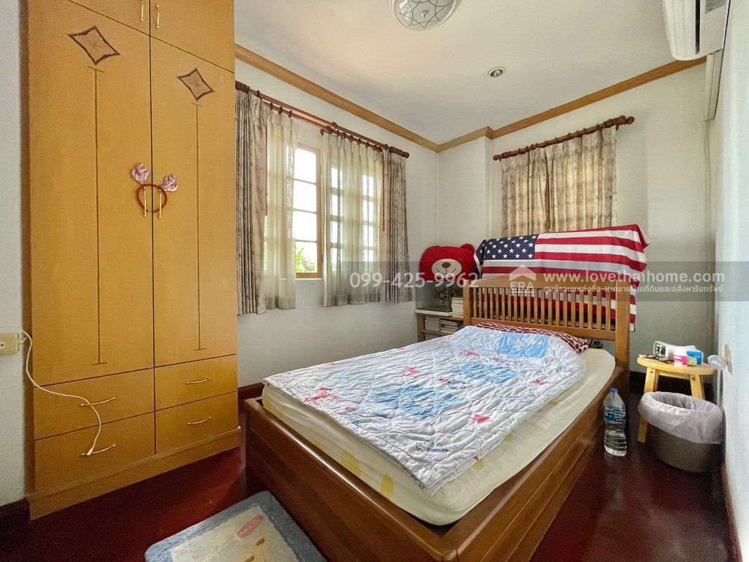 ขายบ้านลัดดารมย์ รัตนาธิเบศร์ นนทบุรี บ้านเดี่ยวแปลงริม 117 ตร.วา ขายถูกที่สุดในโครงการ ถูกกว่าราคาตลาด ใกล้ BTS ไทรม้า Built-in ทั้งหลัง สภาพพร้อมอยู่