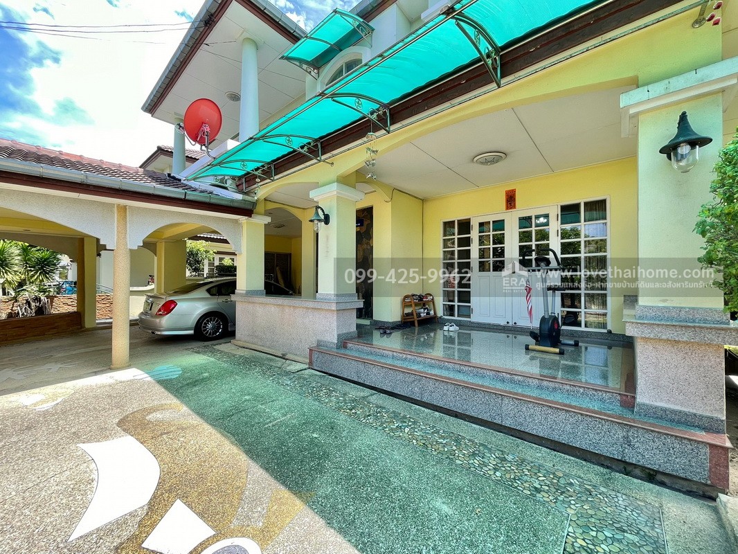 ขายบ้านลัดดารมย์ รัตนาธิเบศร์ นนทบุรี บ้านเดี่ยวแปลงริม 117 ตร.วา ขายถูกที่สุดในโครงการ ถูกกว่าราคาตลาด ใกล้ BTS ไทรม้า Built-in ทั้งหลัง สภาพพร้อมอยู่