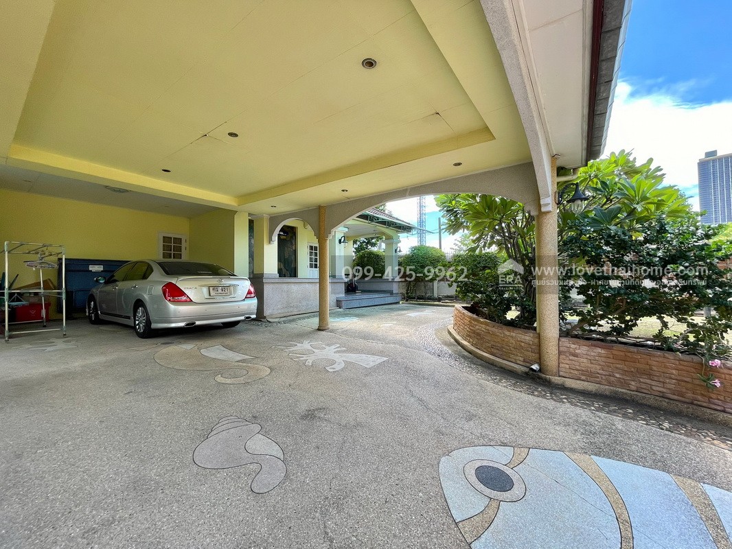 ขายบ้านลัดดารมย์ รัตนาธิเบศร์ นนทบุรี บ้านเดี่ยวแปลงริม 117 ตร.วา ขายถูกที่สุดในโครงการ ถูกกว่าราคาตลาด ใกล้ BTS ไทรม้า Built-in ทั้งหลัง สภาพพร้อมอยู่