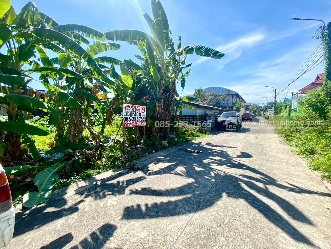 ขายที่ดิน ถนนสุขาภิบาล5 ซอย34 สายไหม แปลงสวย พื้นที่ 40.6 ตารางวา แปลงเล็กๆแต่ทำเลดีมาก เข้าซอยเพียง 300 เมตร ใกล้จุดขึ้น-ลงทางด่วนสุขาภิบาล5