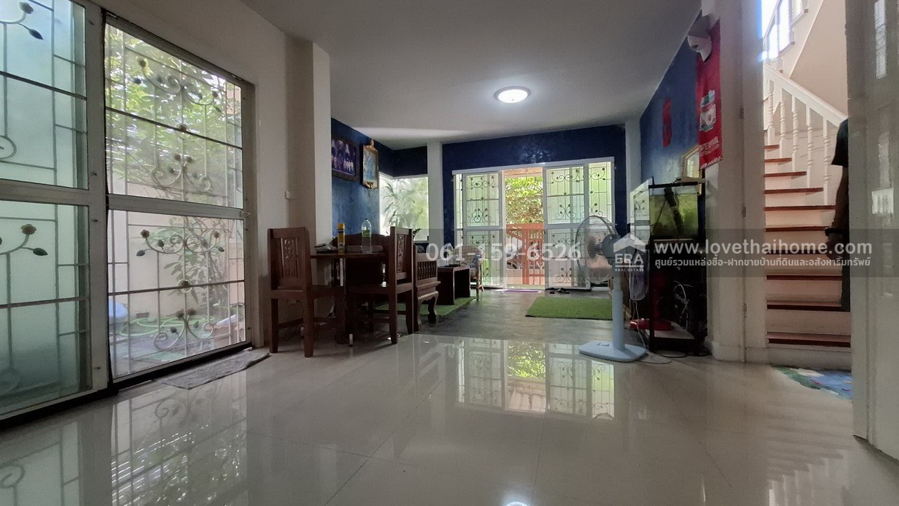 ขายบ้านแฝด เลียบคลองสอง 28 หมู่บ้านอรุณวรรณ 4 สไตส์บ้านเดี่ยว 41.6 ตร.วา บ้านพร้อมอยู่