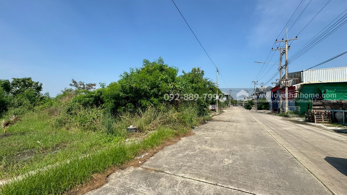 ขายที่ดิน ถนนโคกขาม สมุทรสาคร แปลงสวย พื้นที่ 200 ตรว. ราคาถูก ใกล้อบต.โคกขาม เหมาะลงทุน