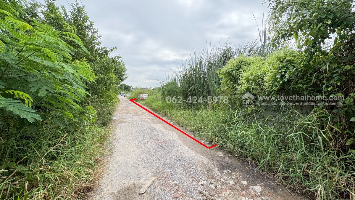 ให้เช่าที่ดิน ซอยกรุงเทพ-กรีฑา37 แยก6-1 พื้นที่ 400 ตรว. เหมาะสำหรับคลังสินค้า,แคมป์คนงาน