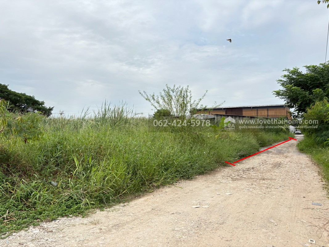 ให้เช่าที่ดิน ซอยกรุงเทพ-กรีฑา37 แยก6-1 พื้นที่ 400 ตรว. เหมาะสำหรับคลังสินค้า,แคมป์คนงาน