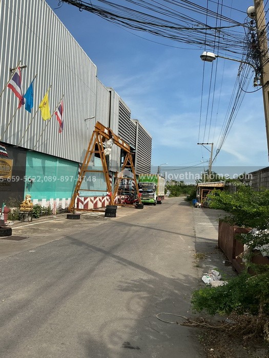 ขายที่ดินพร้อมโกดัง เทศบาลบางปู 91 สมุทรปราการ ซ.2(คลองบ่อทอง) 75.5 ตร.วา โครงสร้างรากฐานแน่นหนา ใกล้อุตสาหกรรมบางปู และสถานีรถไฟฟ้า BTS การเคหะสมุทรปราการ ราคาพิเศษ ต่อรองได้