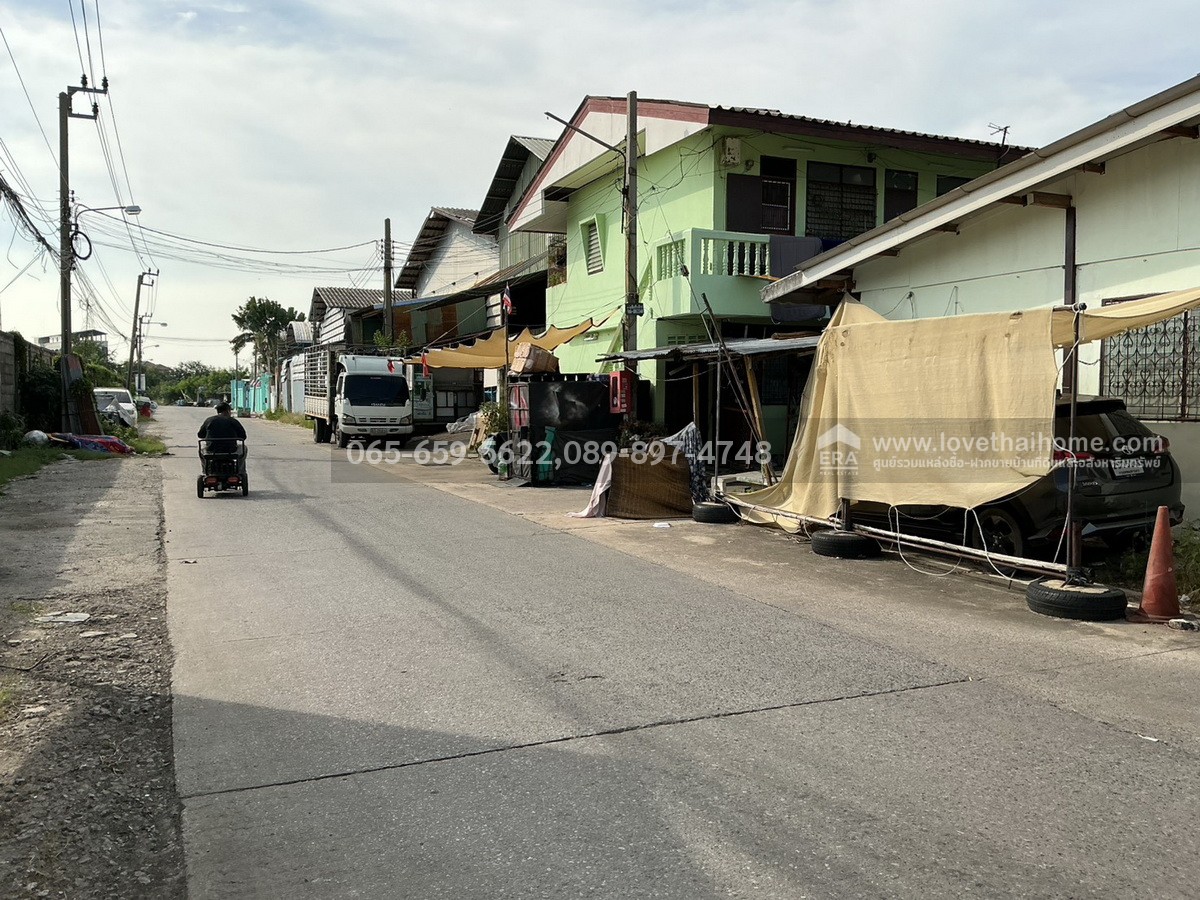 ขายที่ดินพร้อมโกดัง เทศบาลบางปู 91 ซ.2(คลองบ่อทอง) สมุทรปราการ พื้นที่ 100 ตรว. โครงสร้างฐานรากแน่นหนา ใกล้นิคมอุตสาหกรรมบางปู และสถานีรถไฟฟ้า BTS การเคหะ ราคาพิเศษ/ต่อรองได้