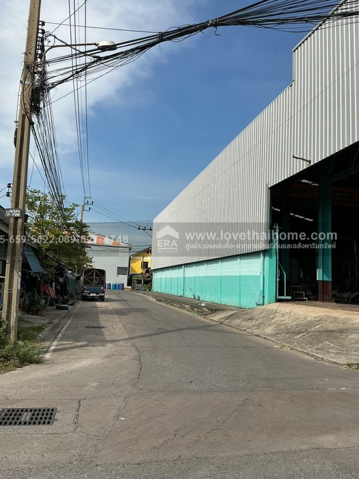ขายที่ดินพร้อมโกดัง เทศบาลบางปู 91 ซ.คลองบ่อทอง 2/3 สมุทรปราการ พื้นที่ 70.10 ตร.วา โครงสร้างฐานรากแน่นหนา ใกล้นิคมอุตสาหกรรมบางปู และสถานีรถไฟฟ้า BTS การเคหะ ราคาพิเศษ/ต่อรองได้