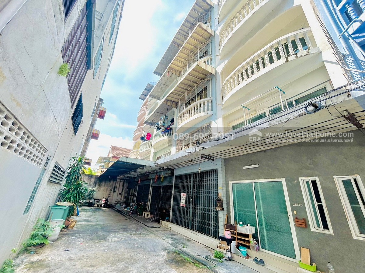 ขายอาคารพาณิชย์5ชั้น บางซื่อ ถนนประชาราษฏร์สาย1 ซอย10 (แยกโคกปู่แก่น) 13.8ตรว. ใกล้ MRT สถานีบางโพ รีโนเวทสวย พร้อมอยู่ ขาย4.9ล้าน (เช่า15,000บาท/เดือน)