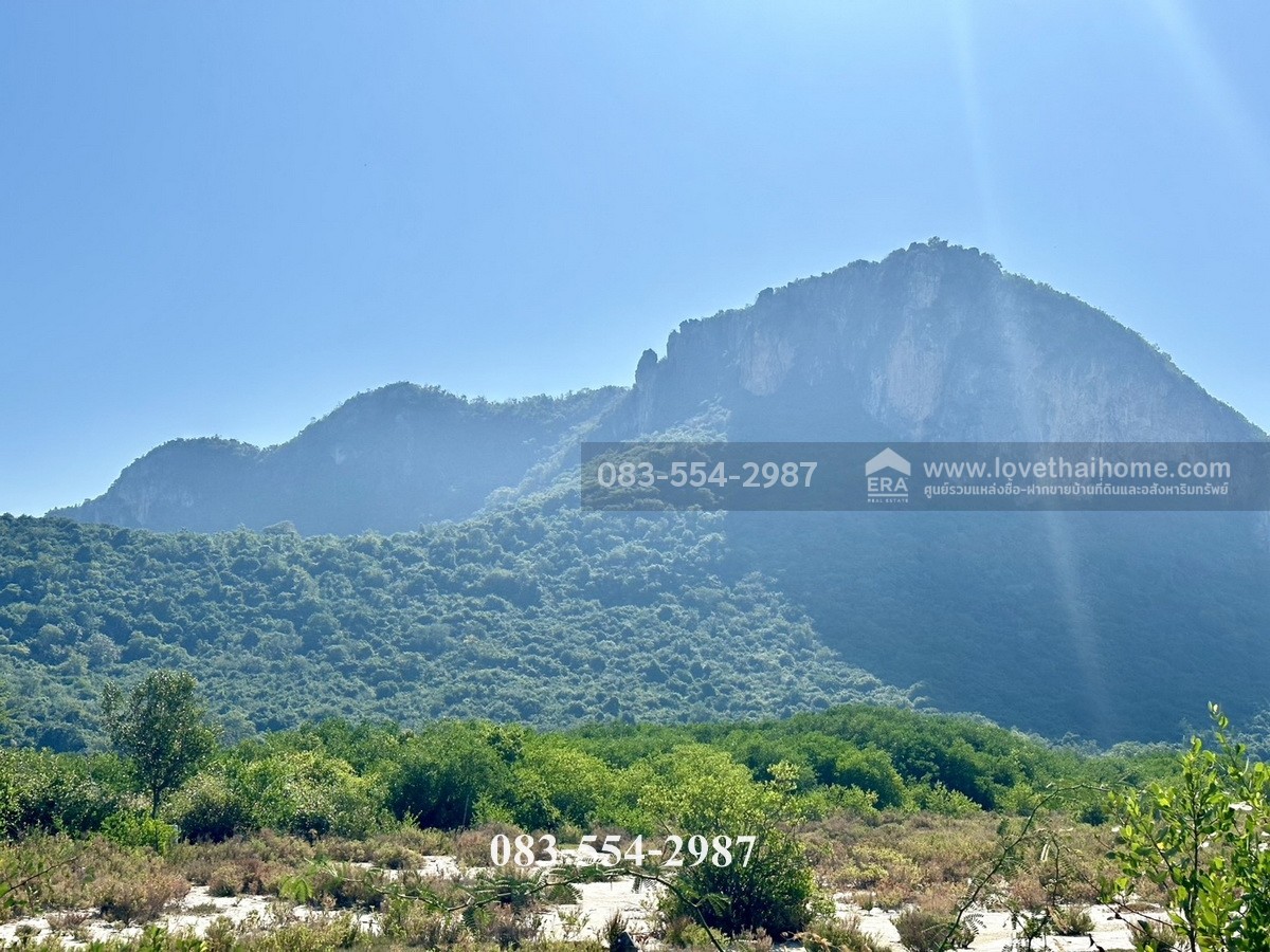ขายที่ดินสวยปราณบุรี โครงการมัลดีฟรีสอร์ท@ปราณบุรี สามร้อยยอด ประจวบคีรีขันธ์ ใกล้ทะเลปราณบุรี พื้นที่19-1-58.7ไร่ ราคา32ล้าน ภูเขาล้อมรอบ270องศา ใกล้หาดนมสาว ถนนสามารถบรรทุกเรือลงทะเลได้