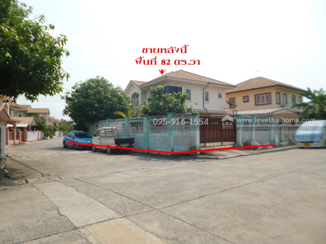 ขายบ้านเดี่ยว หมู่บ้านภัสสร12 ถนนเลียบคลองสาม หลังมุม เนื้อที่ 82 ตารางวา บ้านไซต์ใหญ่ ราคาถูกสุดในโครงการ ขายเพียง 3.3 ล้านบาท ร่มรื่น ปลอดภัย ออกถนนรังสิต-นครนายก (305) เพียง 4 กม.