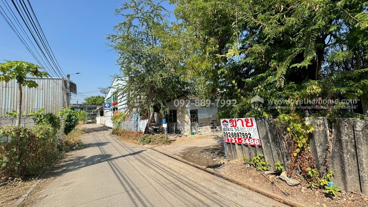 ขายที่ดิน ถนนเพชรเกษม79 ซอย14 พื้นที่ 50 ตรว. ขาย 1.4 ล้านบาท ทำเลดี ใกล้ตลาดสด เพชรเกษม79