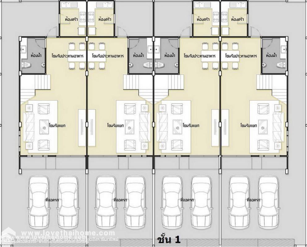 ขายบ้านทาวน์โฮมใหม่3ชั้น ถนนรามอินทรา ซอยคู้บอน27 แยก27 พื้นที่27.5-32.5ตารางวา พื้นที่ใช้สอย200ตรม. ใหญ่เหมือนบ้านเดี่ยว ถูกจริง กู้เต็ม รับประกันคุ้มค่าเกินราคา เปิดจองแล้ววันนี้ ฟรี!โอน